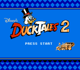 DuckTales 2 title screenshot